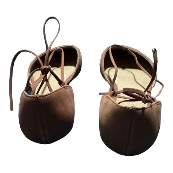 Madewell Celina Flats Woven Bohemian Flats with laces - Picture 2 of 5